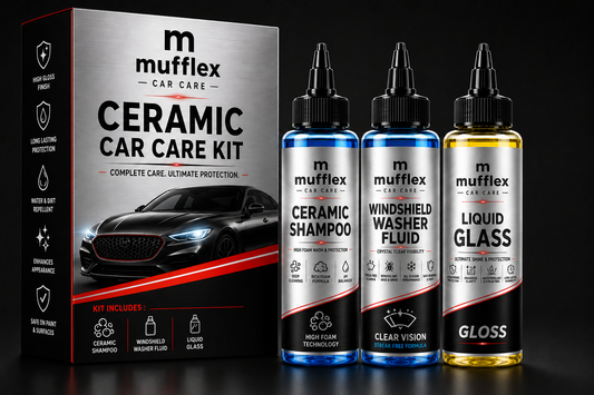 MUFFLEX CERAMIC CAR CARE KIT- THE 3-STEP PROTECTION PROCESS