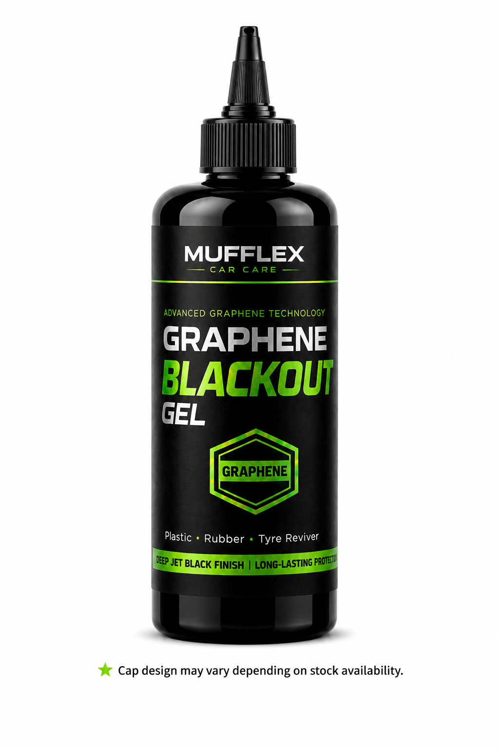 Graphene Blackout Gel-Deep Jet Black Finish | Long-Lasting Protection