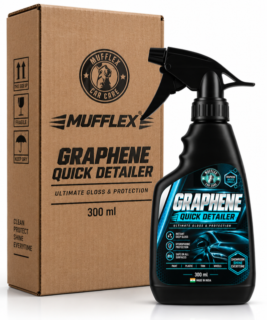 MUFFLEX GRAPHENE Quick Detailer- Instant Deep Gloss • Hydrophobic Protection • Easy Application