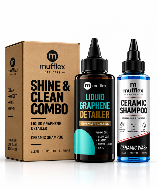 ALL SURFACE LIQUID GRAPHENE + CERAMIC SHAMPOO - CLEAN & SHINE COMBO